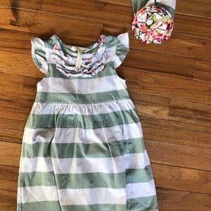 Matilda Jane dress with matching headband